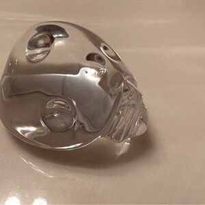 Steuben vintage crystal ladybug